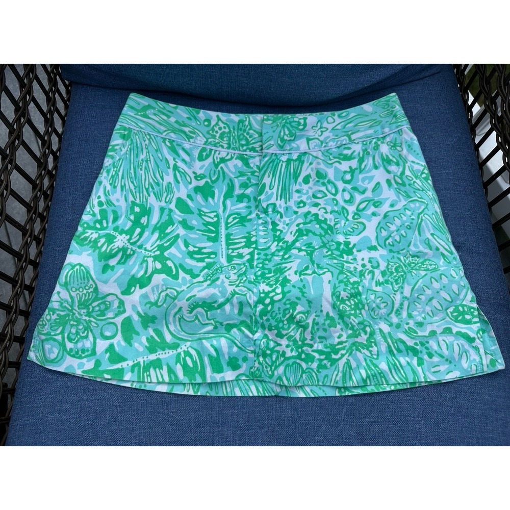 Lilly Pulitzer Colette Knit SkortWomens Size 0 Bungle in the Jungle